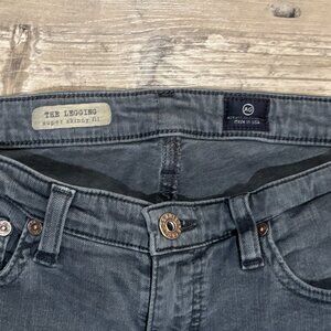 AG Adriano Goldschmied “The Legging” Super Skinny Jeans (Gray “Pencil”) sz 29R